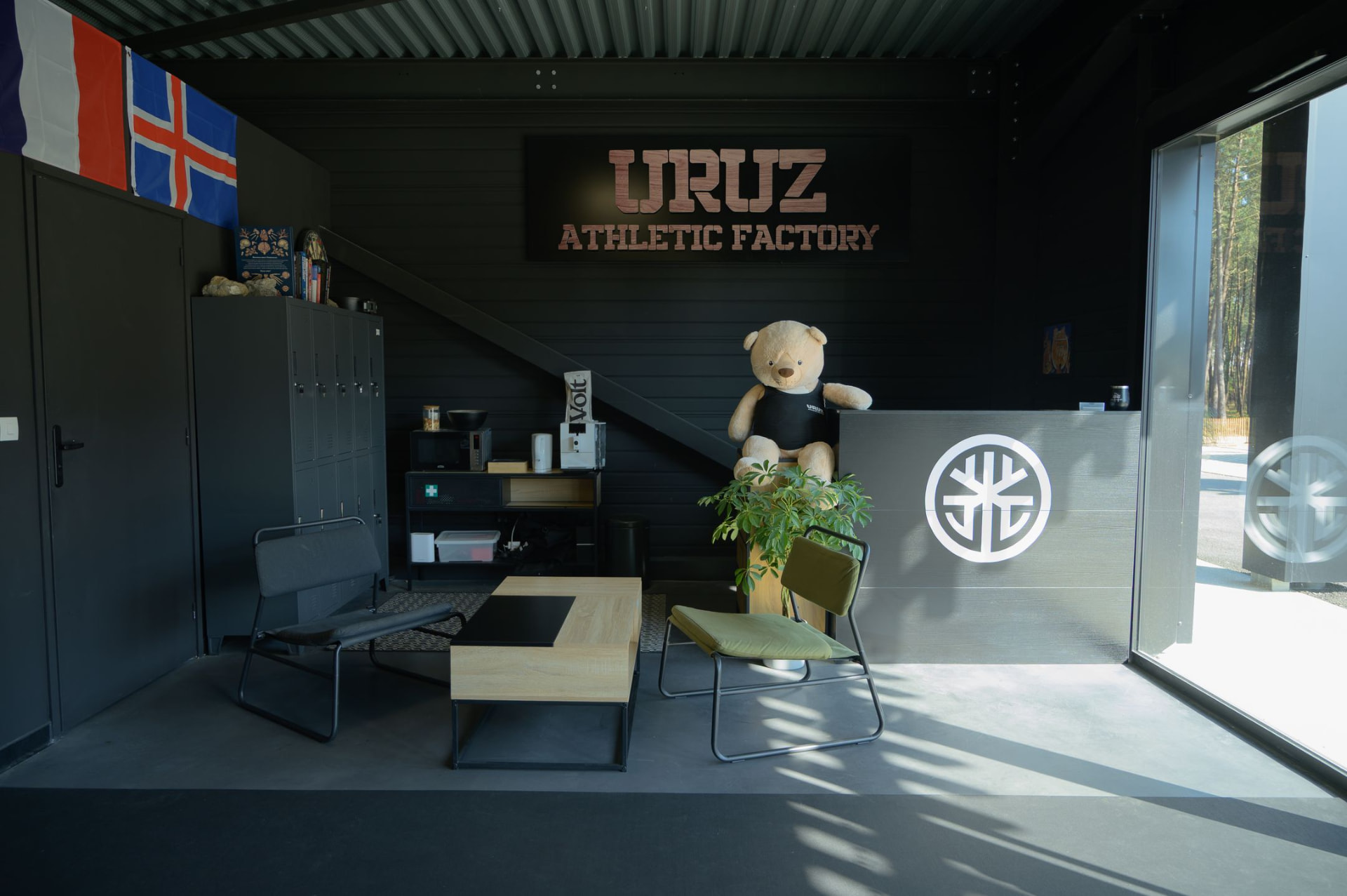 Accueil de la salle Uruz Athletic Factory